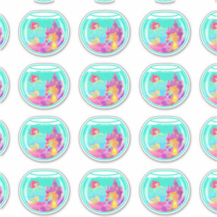 Chibi Mermaids stickers (vellen)