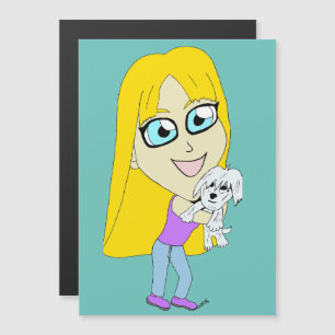 Chibi met een pup