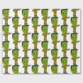 chibi monster cadeaupapier (Vlak)