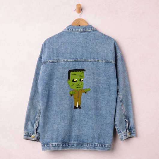 chibi monster denim jacket (Hangar)