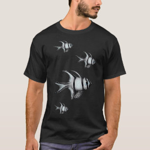 Chibi Mosasaurus en haai T-shirt