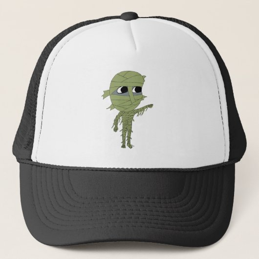 chibi-mummie  trucker pet (Voorkant)