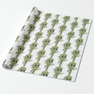 chibi mummy cadeaupapier