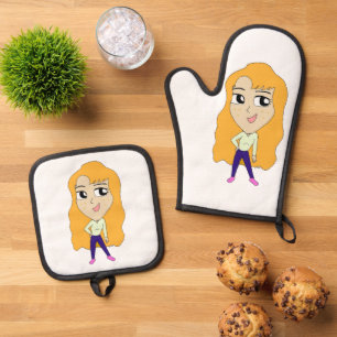 chibi ovenwant & pannenlap set
