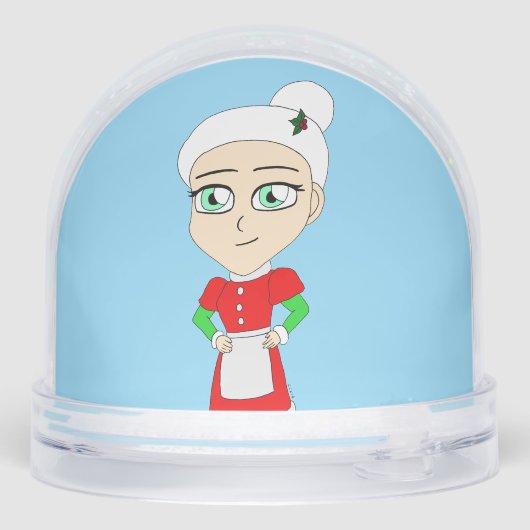 Chibi Père Noël et Mme Claus (Arrière)