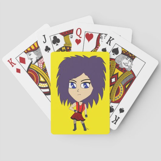 chibi  pokerkaarten (Achterkant)