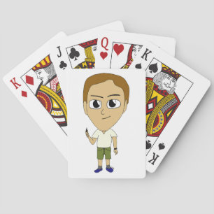 chibi pokerkaarten