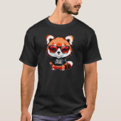 Chibi Red Panda Cub T-shirt (Voorkant)