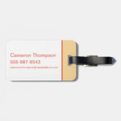 Chibi Ron Weasley Patronus Bagagelabel (Achterkant horizontaal)