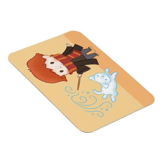 Chibi Ron Weasley Patronus Magneet (Rechterzijde)