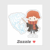 Chibi Ron Weasley Patronus Sticker (Vel)