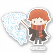 Chibi Ron Weasley Patronus Sticker (Voorkant)