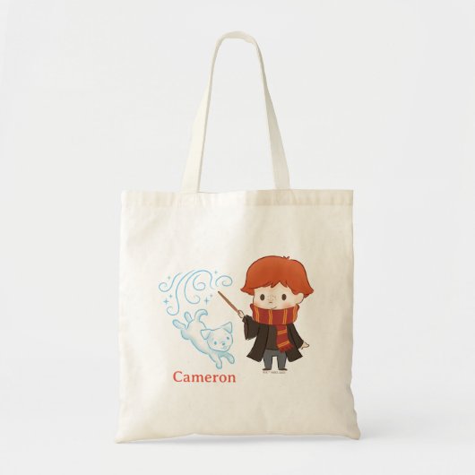 Chibi Ron Weasley Patronus Tote Bag (Voorkant)