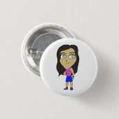 chibi ronde button 3,2 cm (Voorkant /achterkant)