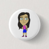 chibi ronde button 3,2 cm (Voorkant)