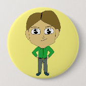 chibi ronde button 4,0 cm (Voorkant)