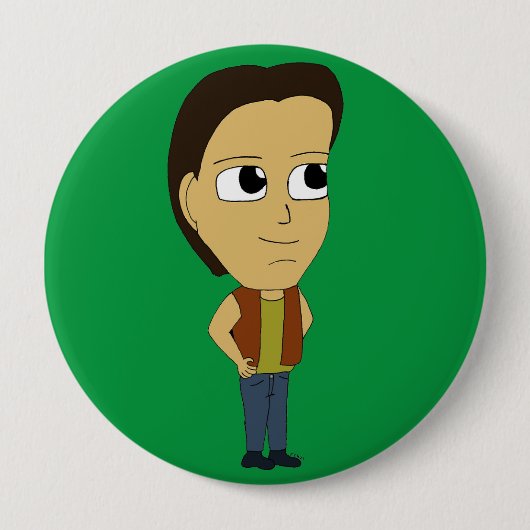 chibi ronde button 4,0 cm (Voorkant)