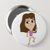 chibi ronde button 4,0 cm (Voorkant /achterkant)