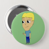chibi ronde button 4,0 cm (Voorkant /achterkant)