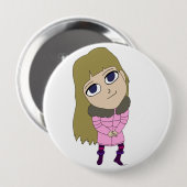 chibi ronde button 4,0 cm (Voorkant /achterkant)