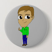 chibi ronde button 4,0 cm (Voorkant)