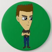 chibi ronde button 6,0 cm (Voorkant)