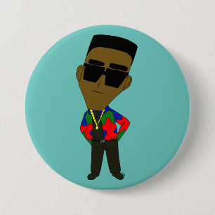 chibi ronde button 7,6 cm