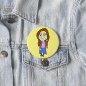 Chibi Ronde Button 7,6 Cm (In situ)