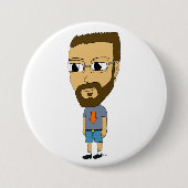 chibi ronde button 7,6 cm (Voorkant)