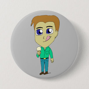 chibi ronde button 7,6 cm