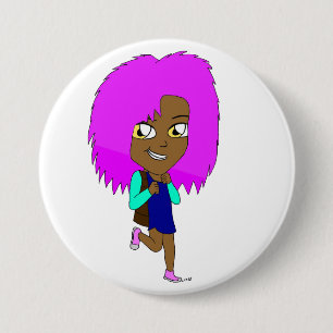 chibi  ronde button 7,6 cm