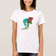 Chibi Rose Avec T-Shirt Rose