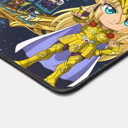 Chibi Saint Seiya Gaming Mouse Pad Desk Mat (Coin)