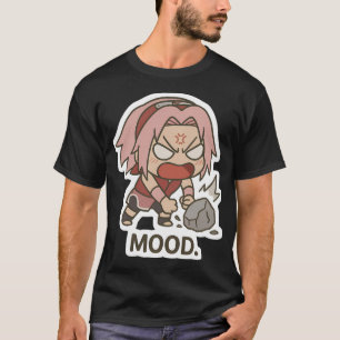 Chibi Sakura Angry Punch Pose (innerlijke Sakura-m T-shirt