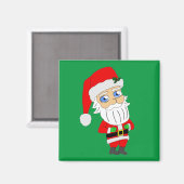 chibi santa claus aimant (Recto/Verso)