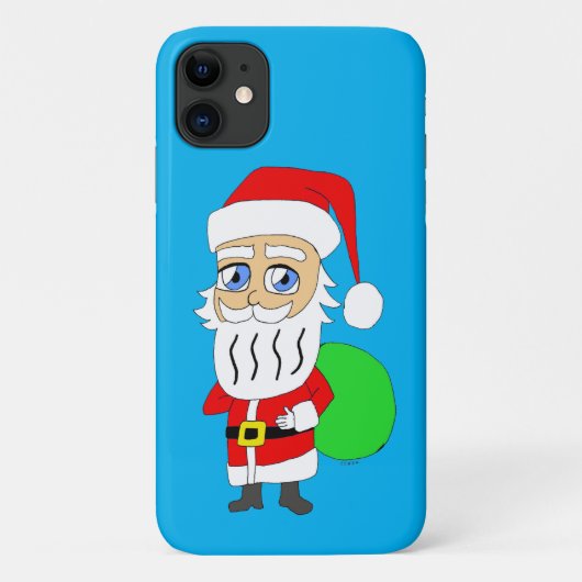 Chibi Santa Claus Case-Mate iPhone Case (Achterkant)