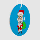 Chibi Santa Claus Ornament (voorkant)