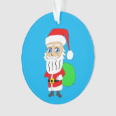 Chibi Santa Claus Ornament (voorkant)