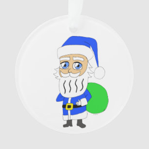 chibi Santa Claus Ornament