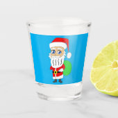 Chibi Santa Claus Shot Glas (Voorkant)