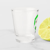 Chibi Santa green suit Shot Glas (Links)