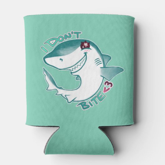 Chibi Shark Blikjeskoeler (Achterkant)