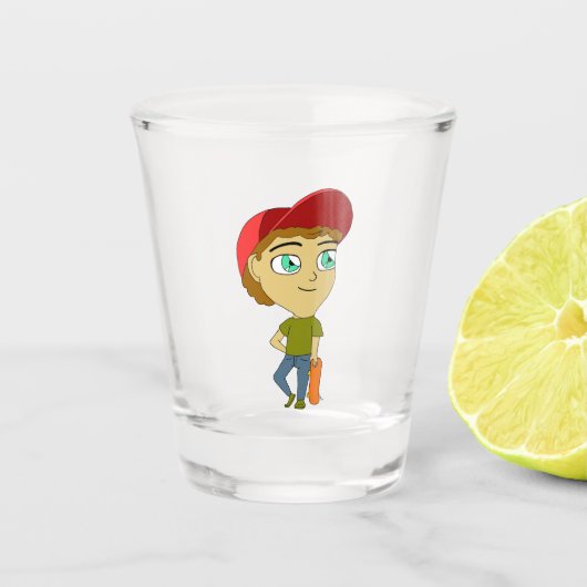 chibi shot glas (Voorkant)