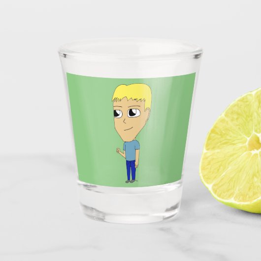 chibi shot glas (Voorkant)