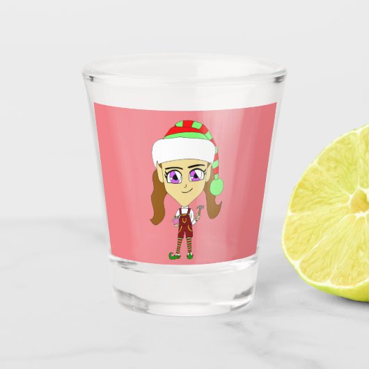 chibi shot glas (Voorkant)