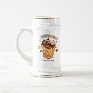 Chibi Siamese kat slaapt op koffie Bierpul