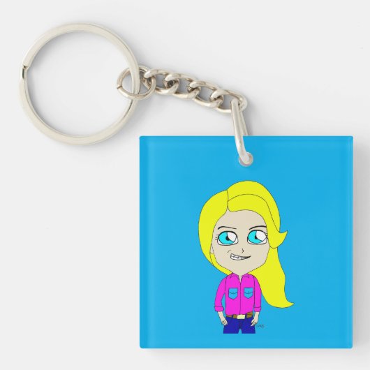 chibi-sleutelhanger sleutelhanger (voorkant)