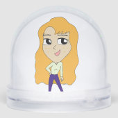 chibi sneeuwbol (Achterkant)