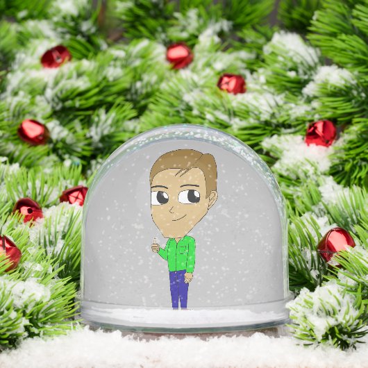 chibi sneeuwbol (Kerstmis)