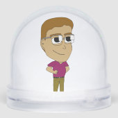 chibi sneeuwbol (Achterkant)